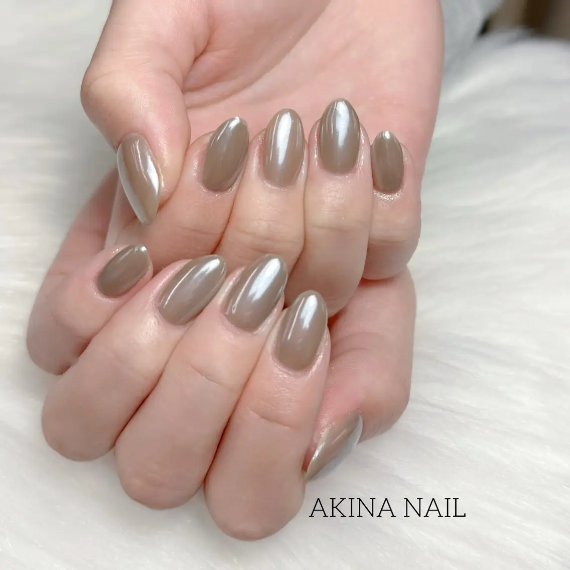 ミディアム ハンドネイル Akina Nail 亀戸のネイルデザイン