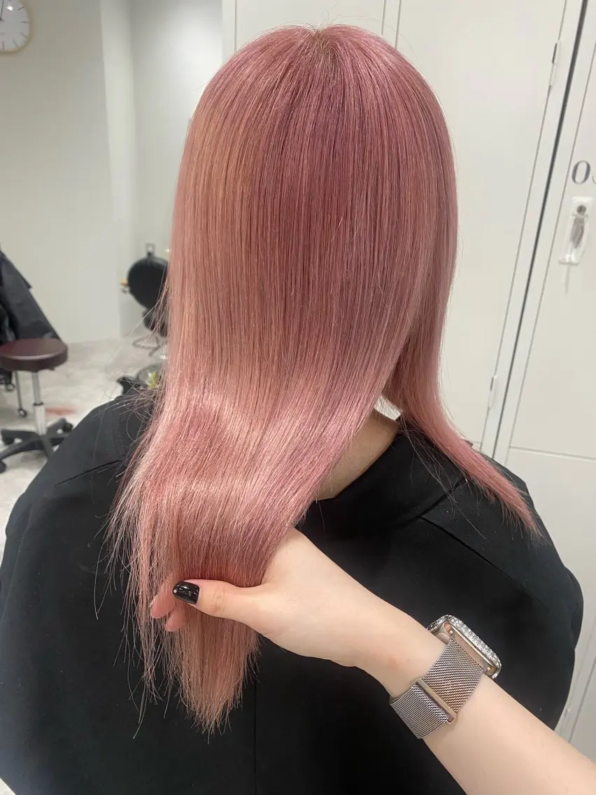 ケア剤込ブリーチクーポン🌸🍃ケアブリーチwカラー➕クイックトリートメント  15000円の写真