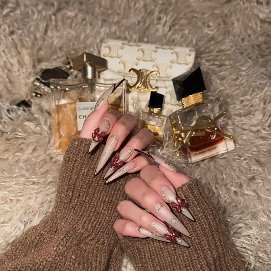 ネイル ロングネイル ハンドネイル IROHA NAIL 北村菜帆のネイルデザイン