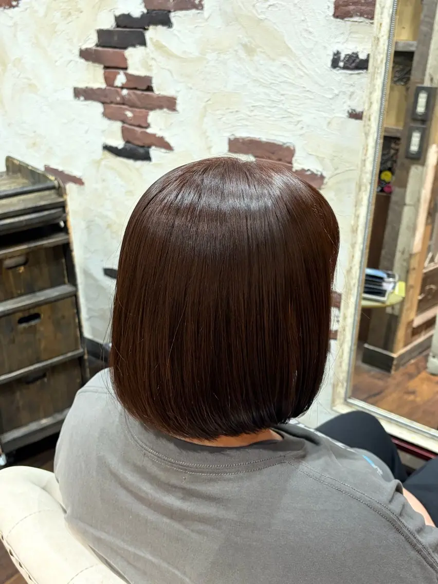 カラー ピンクカラー ヘアカラー トリートメント Calbari 工藤　美胡のヘアスタイル