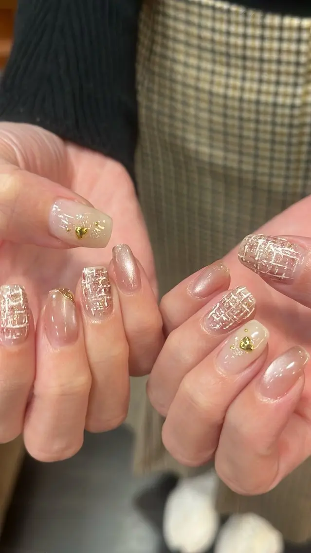 ネイル ニュアンスネイル シンプルネイル ハンドネイル SAKU nail 作島茜のネイルデザイン