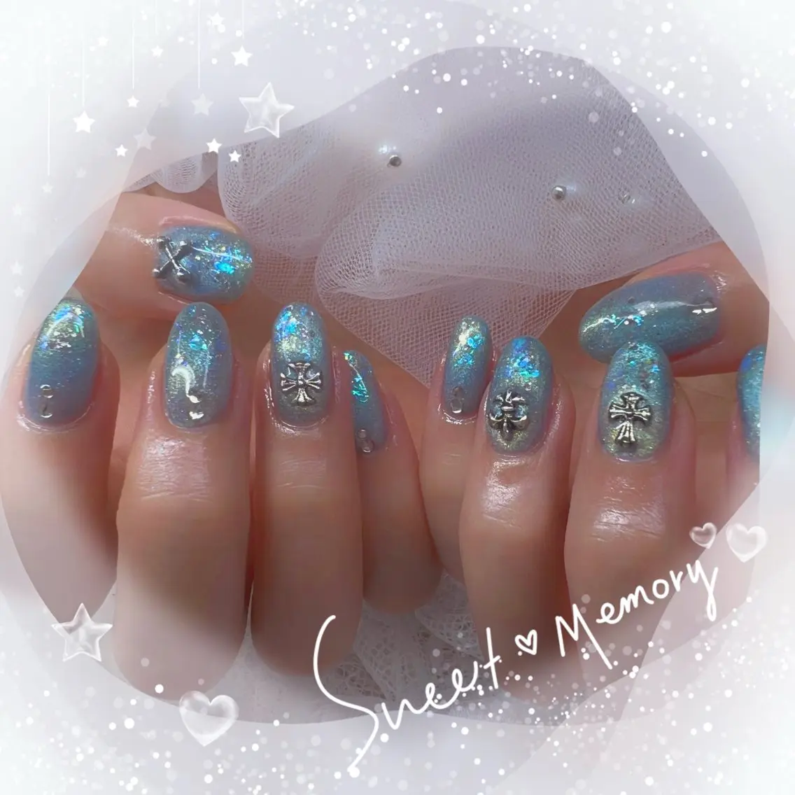 ネイル チークネイル フレンチネイル ガーリー ガラスフレンチ グラデーション ハンドネイル ハンドケア Chill Nailsalonのネイルデザイン