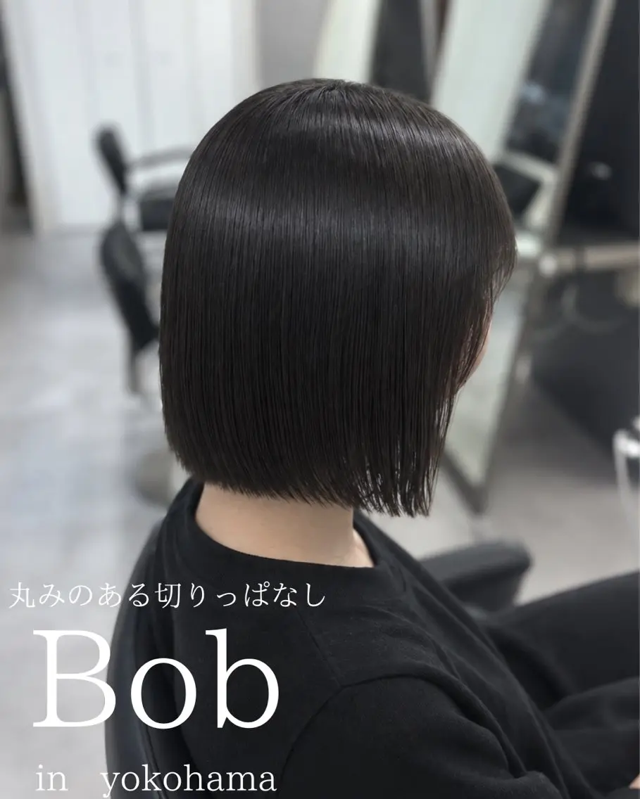 ショート 切りっぱなしボブ ボブ カット ヘアカラー 羽エクステ┆ボブ ┆アレンジ🖤桃覇のヘアスタイル