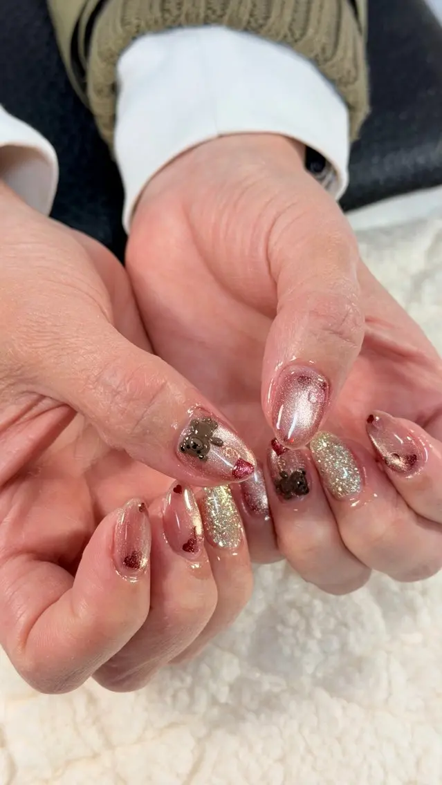 ネイル バレンタイン . MAKI NAILのネイルデザイン