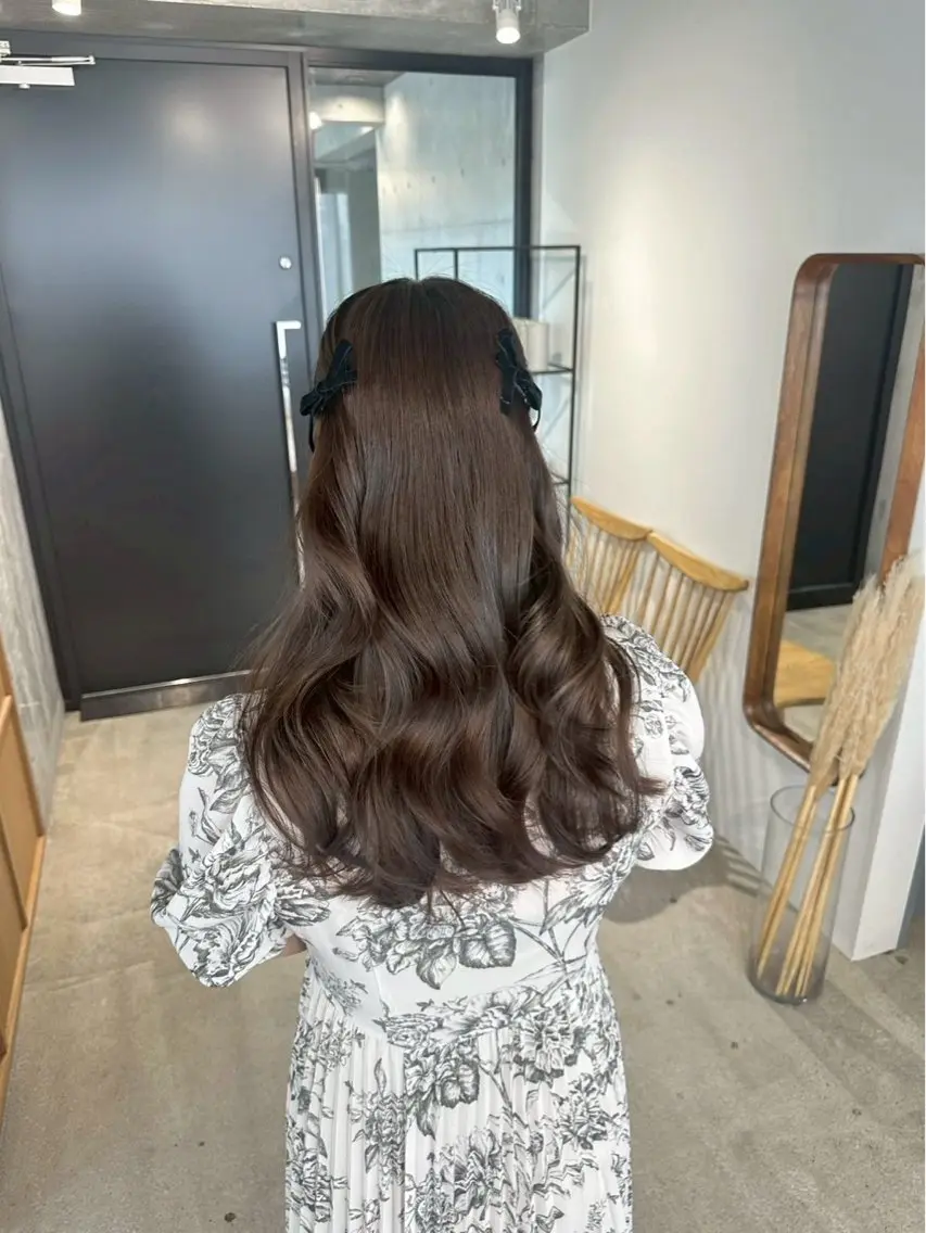 ロング 愛されgirly Haruka🤍のヘアスタイル