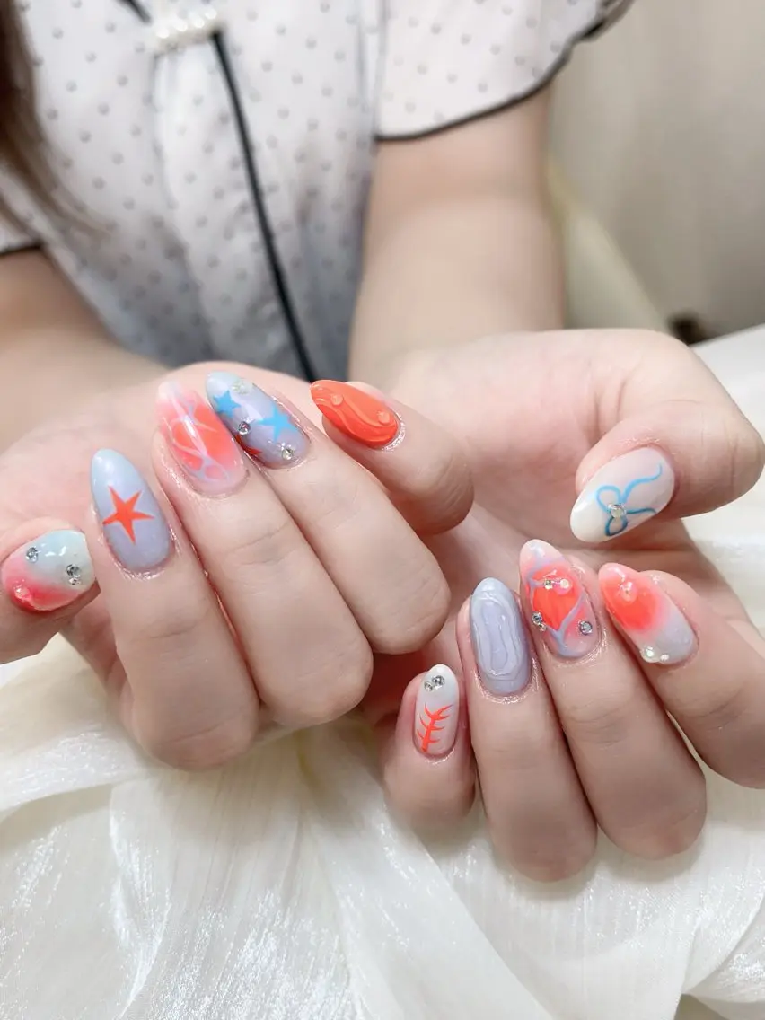 ネイル ハンドネイル DUO MI nail salonのネイルデザイン