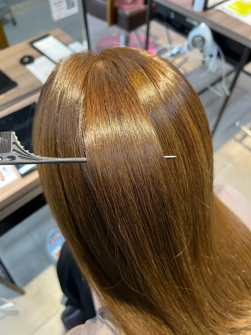ミディアム ヘアカラー Kako🫧⭐️ アシスタント/モデルのヘアスタイル