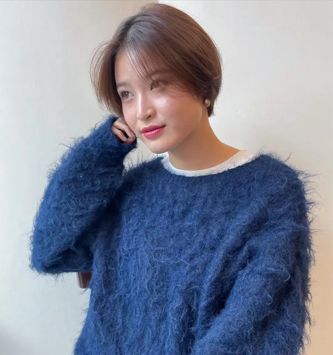 ショート 大宮/レイヤー🎀 透明感カラー/リオのヘアスタイル