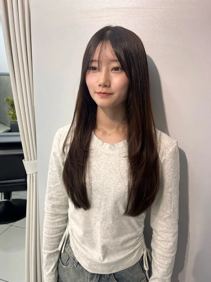 ロング 渋谷メンズ美容師 vain はるのヘアスタイル