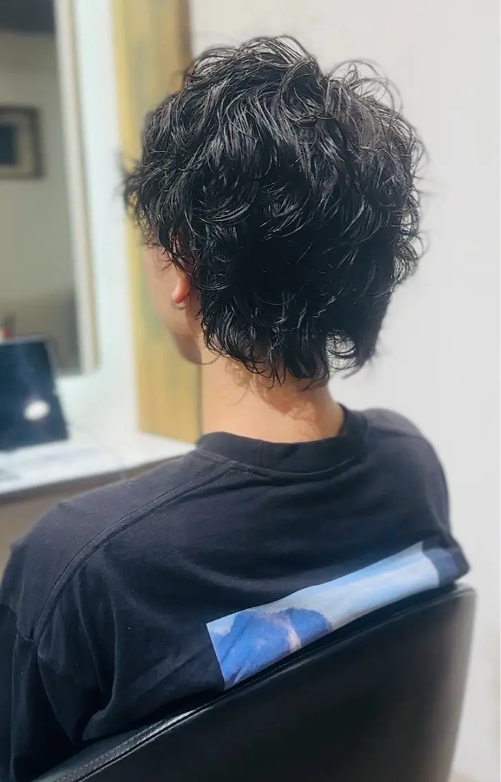 パーマ カット パーマ 村井隆仁/上品/ 海外風/栄/矢場町のヘアスタイル
