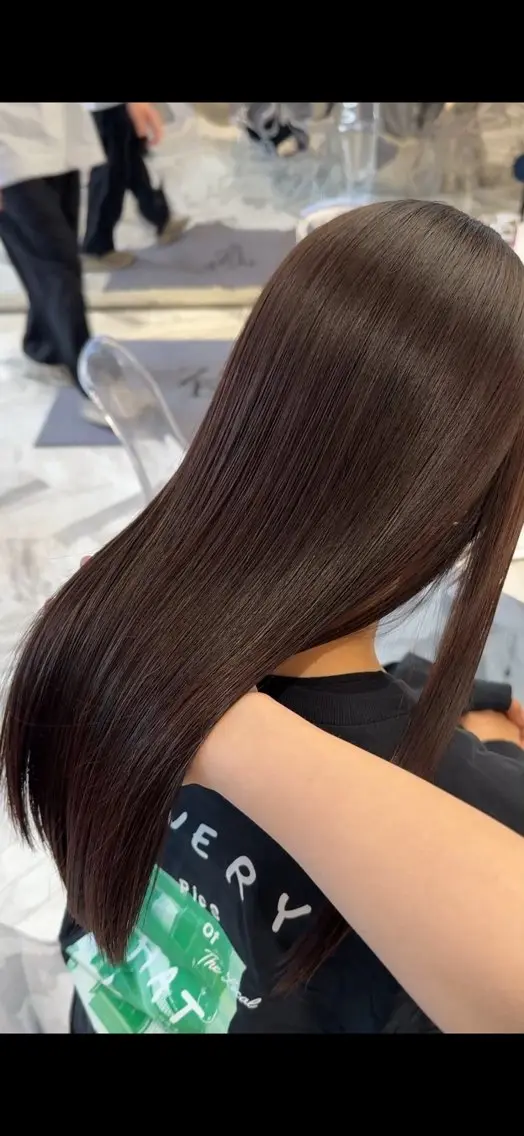 カラー ブリーチ ケアブリーチ デザインカラー ダブルカラー イヤリングカラー 酸性ストレート /ハイトーン/つばさのヘアスタイル