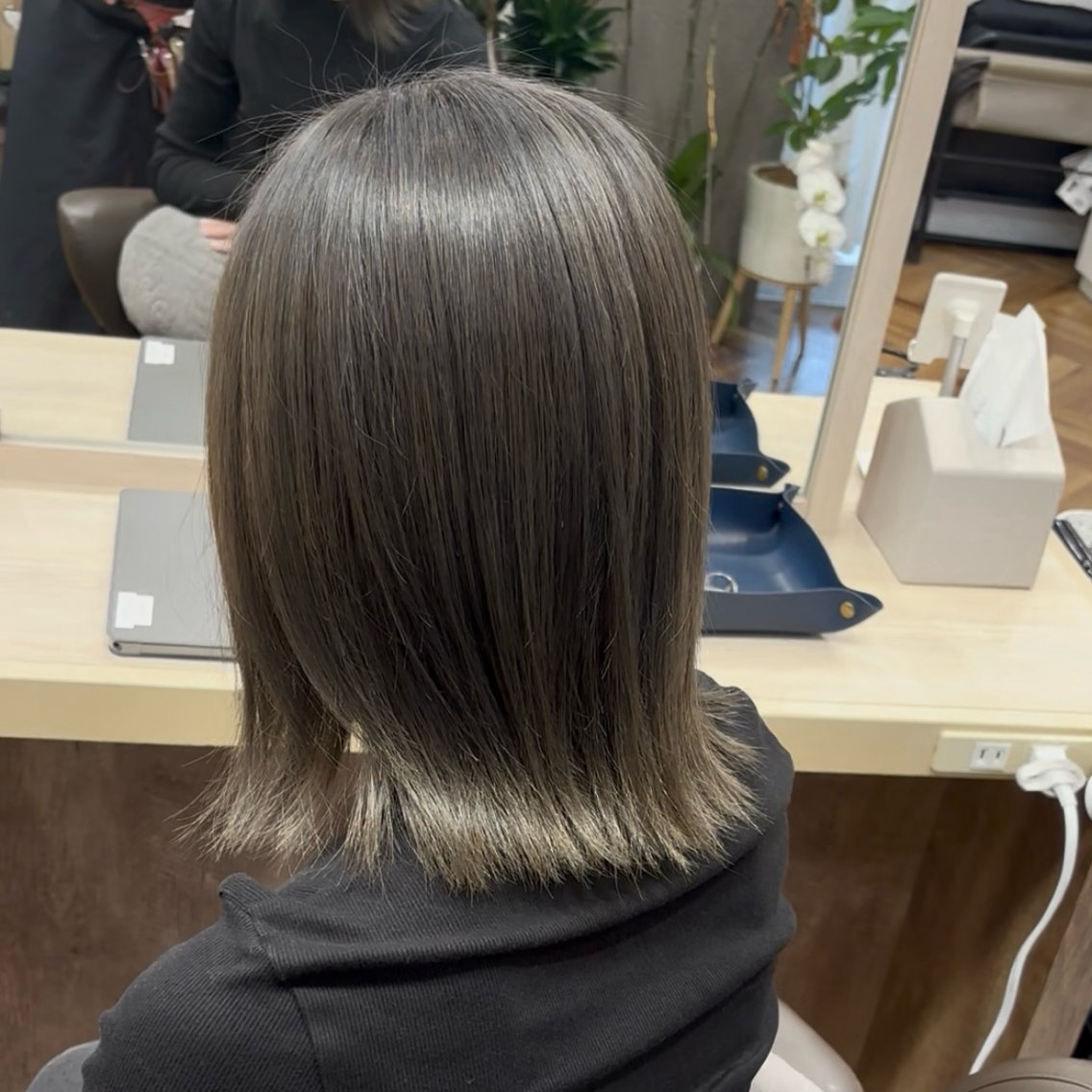 ミディアム 糸 ito hair えりのヘアスタイル