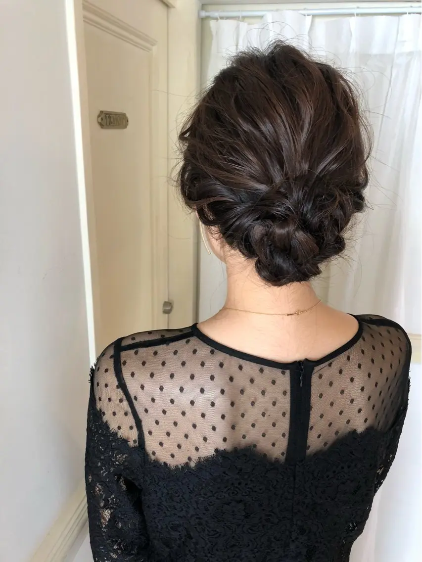 ヘアアレンジ ヘアセット専門 松永香代子のヘアスタイル