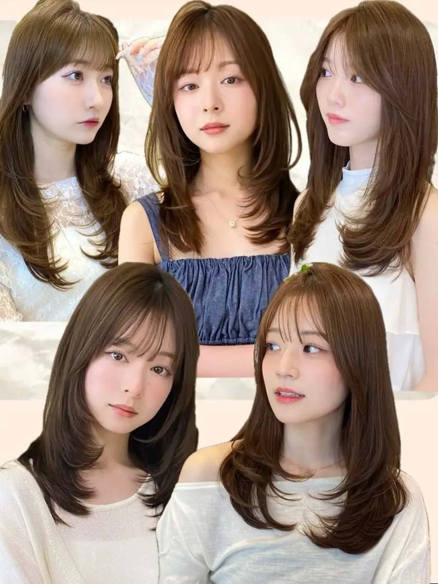 ロング カラー 🌼アユム/レイヤー ハッシュカット🌼のヘアスタイル