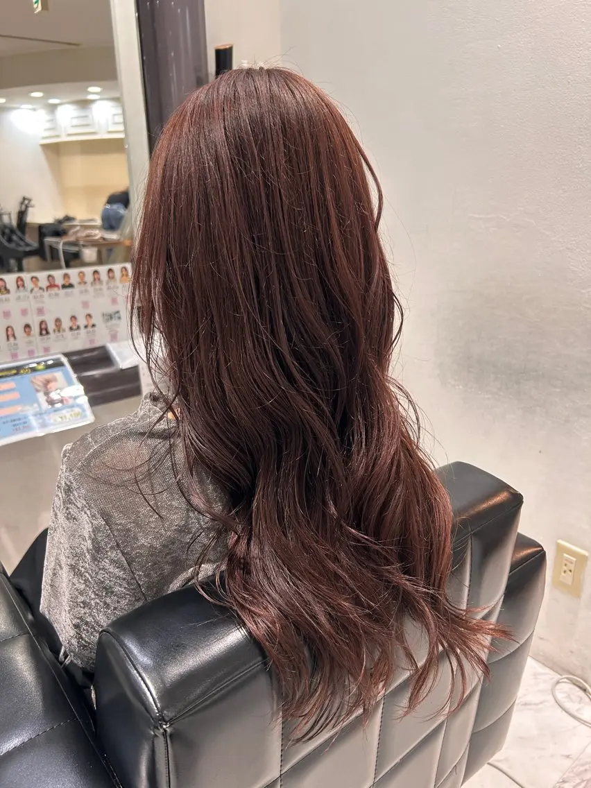 ☀️暖色☀️カラーモデル様募集‼️【- ̗̀⚠︎ ̖́-ブリーチなしワンカラー】の写真