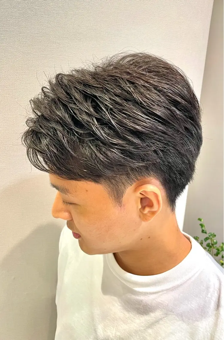パーマ 河端 春綺のヘアスタイル