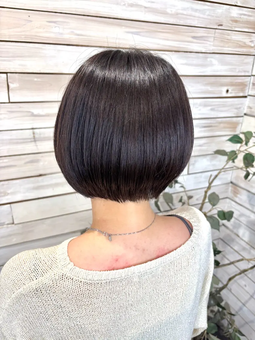 ショート ショートボブ ボブ ショートヘア カット ボブ指名多数◎ 田中夕子のヘアスタイル