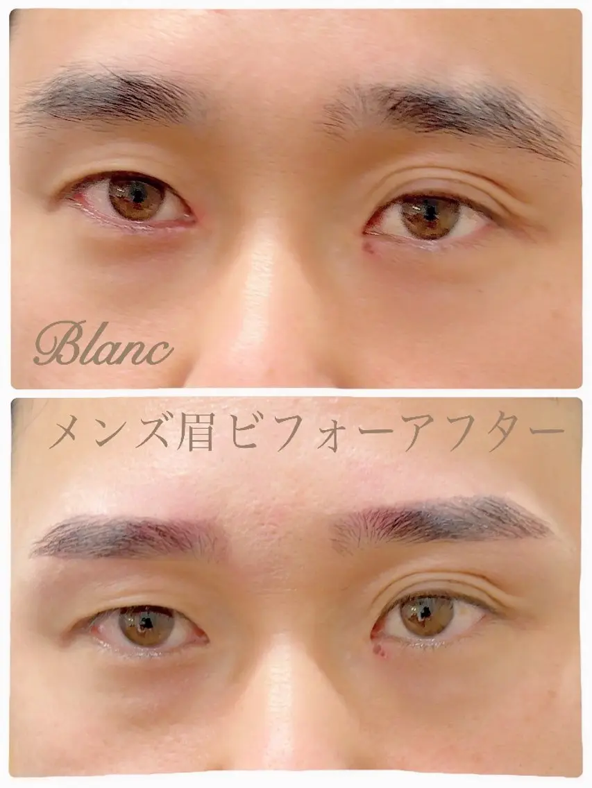 メンズ Blanc ツツイの眉毛・アイブロウイメージ