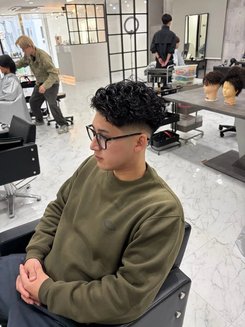 ショート パーマ カット パーマ 木村 拓美のヘアスタイル