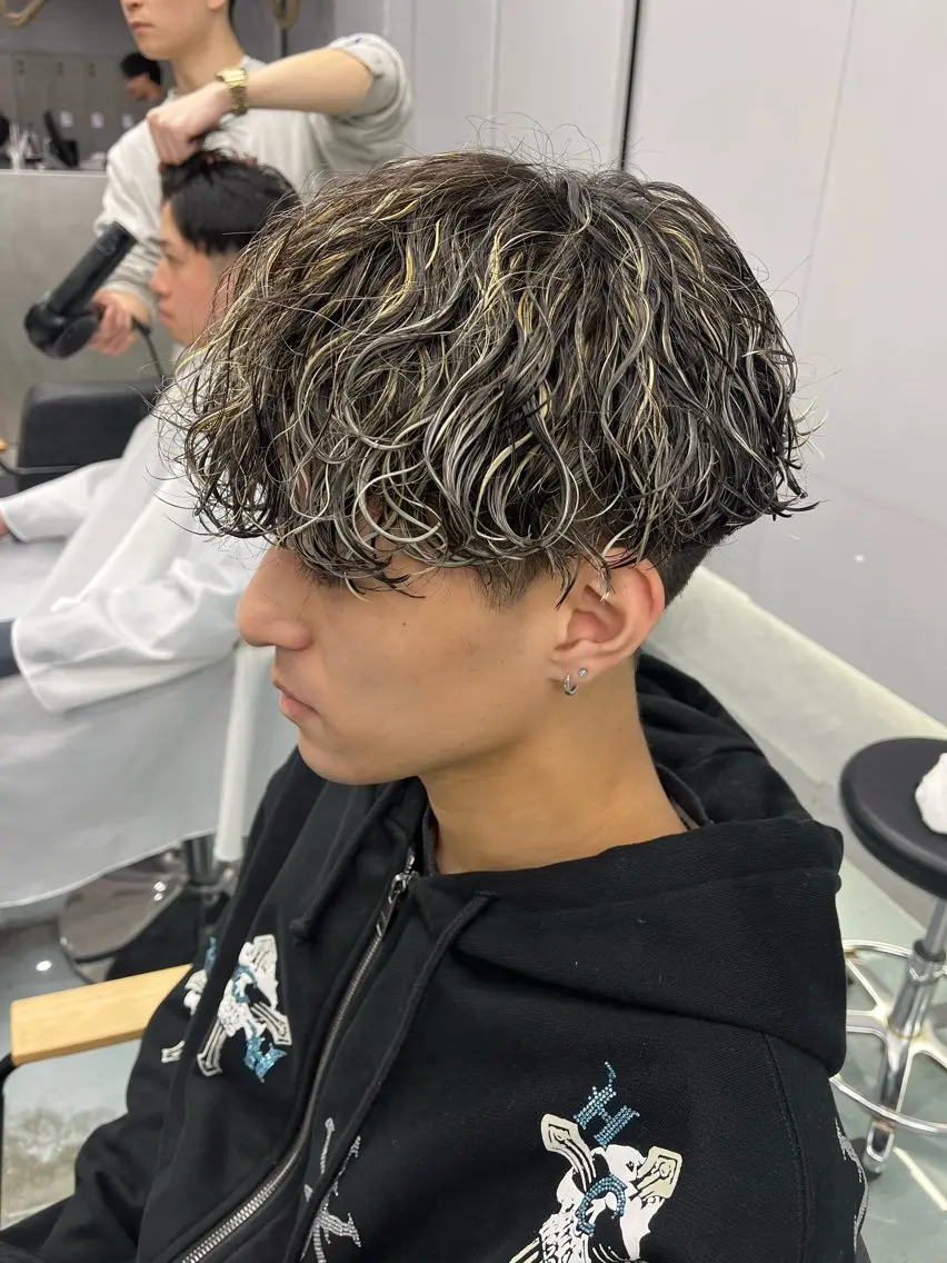 パーマ メンズ ⭐︎似合わせカラー /レイヤー✩momoのヘアスタイル