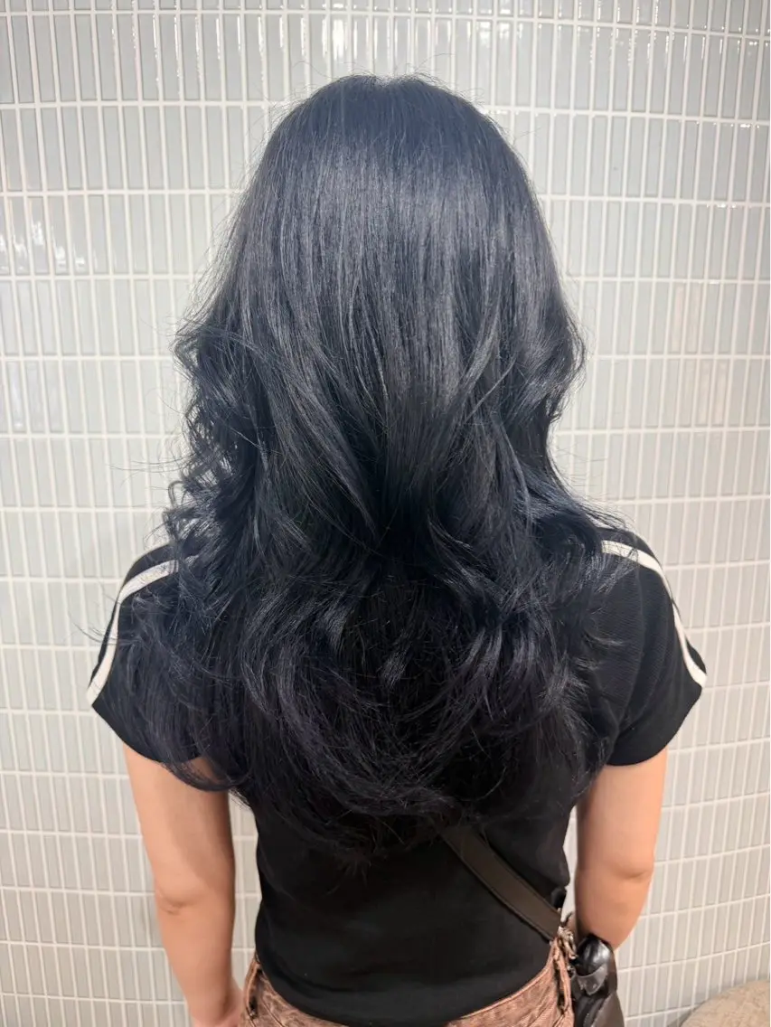 カラー 寒色系カラー/ 春日/CHIHIROのヘアスタイル