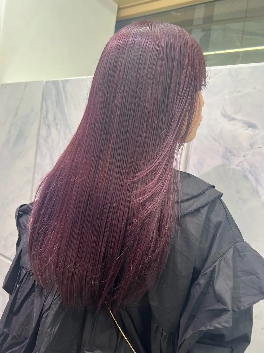 💫ミニモ限定💫カット+艶カラー+2stepトリートメントの写真