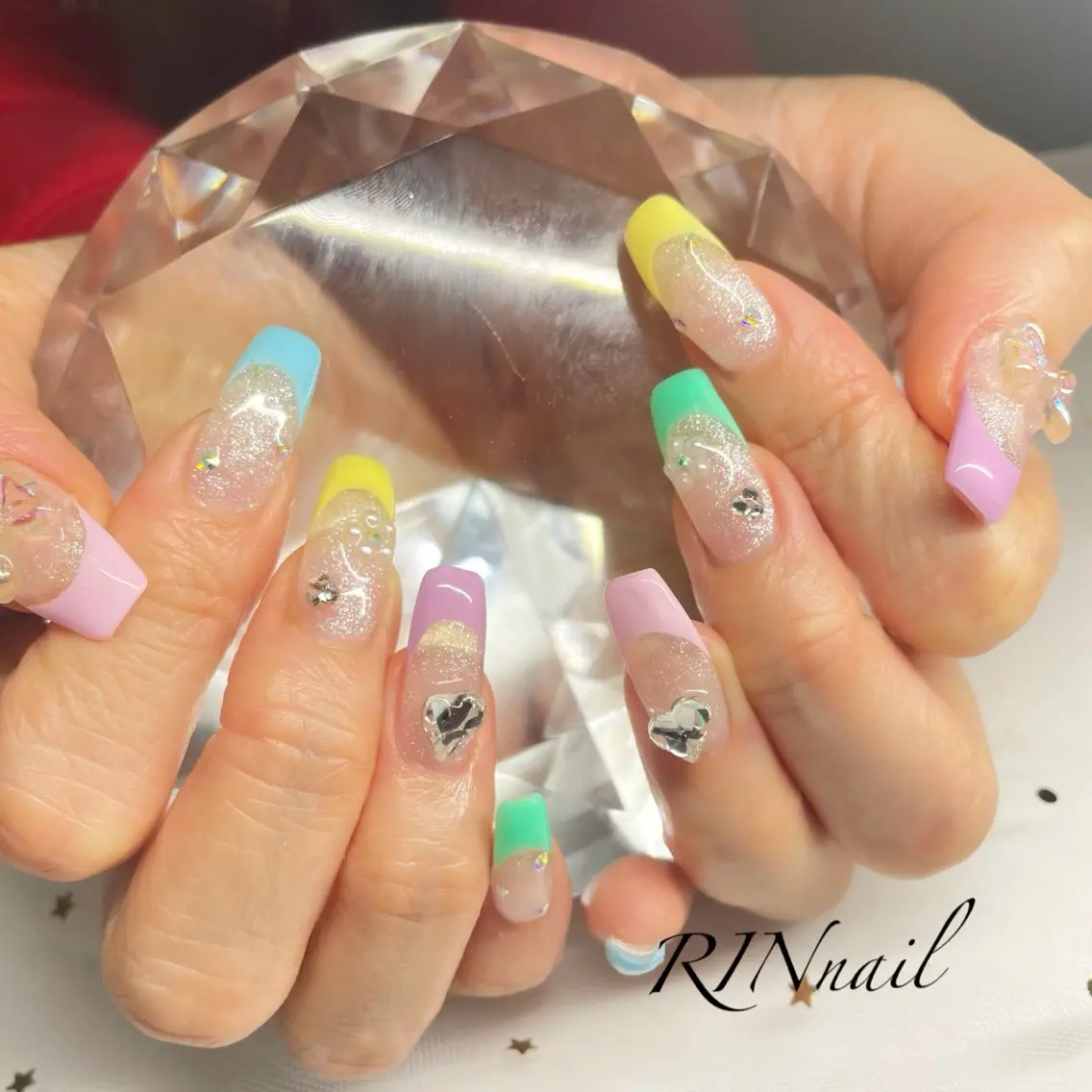 ネイル ハンドネイル ハンドケア RIN HOMEnailのネイルデザイン