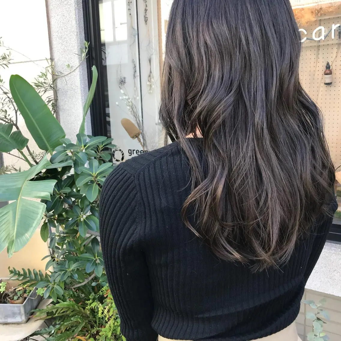 ロング カット ヘアカラー トリートメント 艶髪color💎髪 質改善ストレート大吉のヘアスタイル