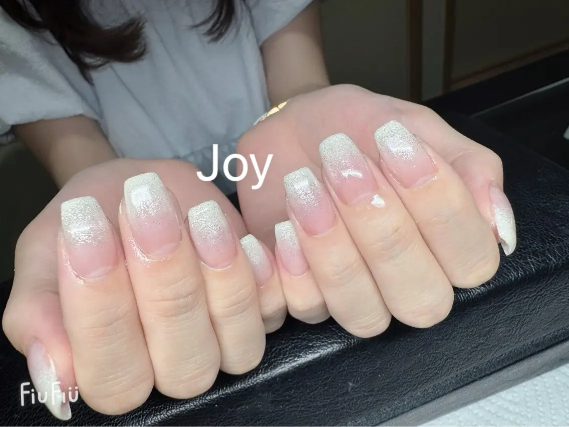 ネイル ジェルネイル グラデーション シンプルネイル Nail Salon JOYのネイルデザイン