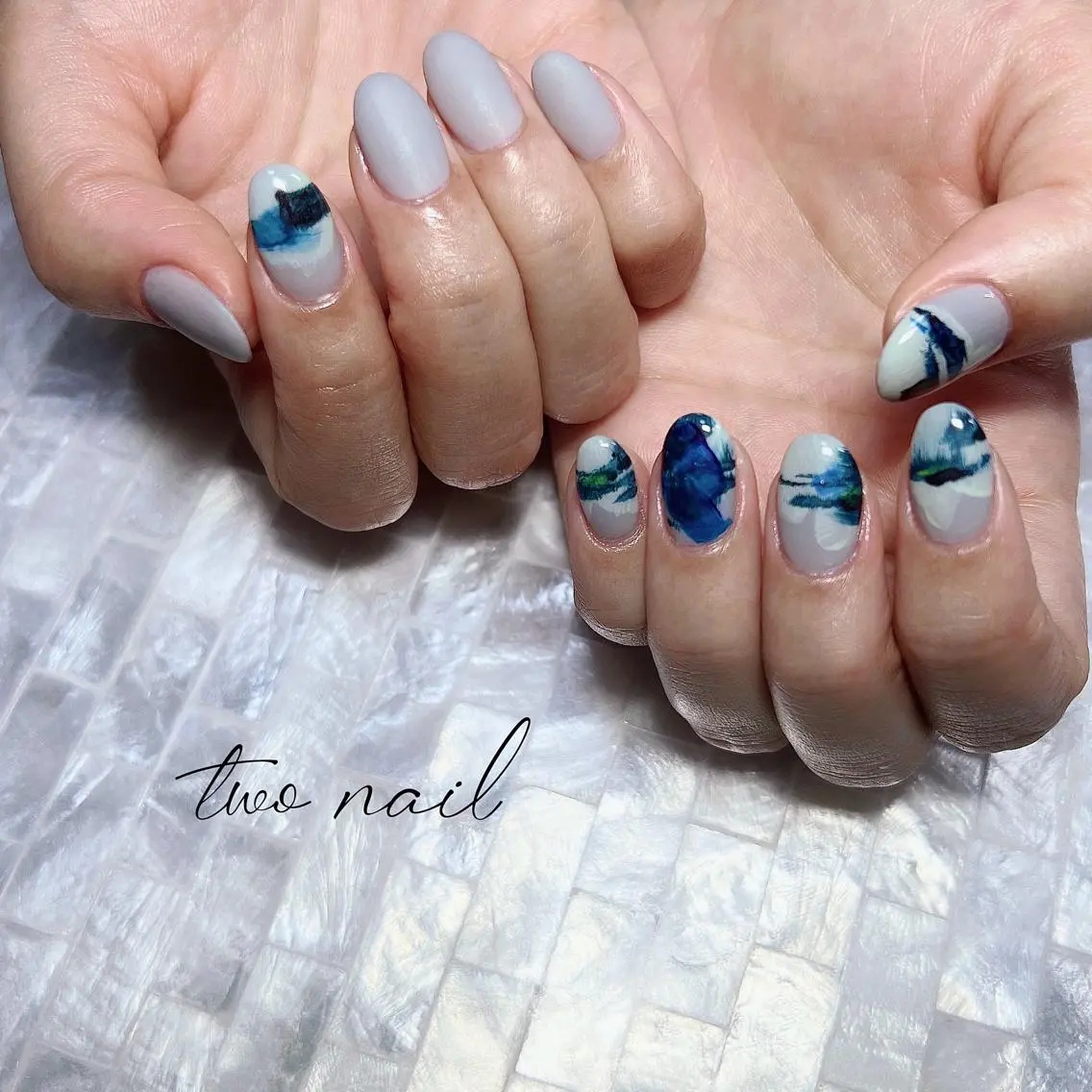 ネイル アートネイル フットネイル ハート ニュアンスネイル オフィスネイル ハンドネイル two nailのネイルデザイン