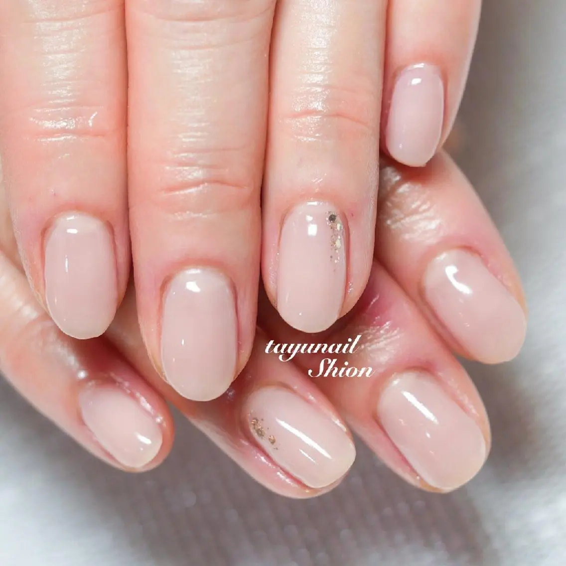 ネイル ブルー ジェルネイル パラジェル 春ネイル ネイルサロン 【たゆnail】のネイルデザイン