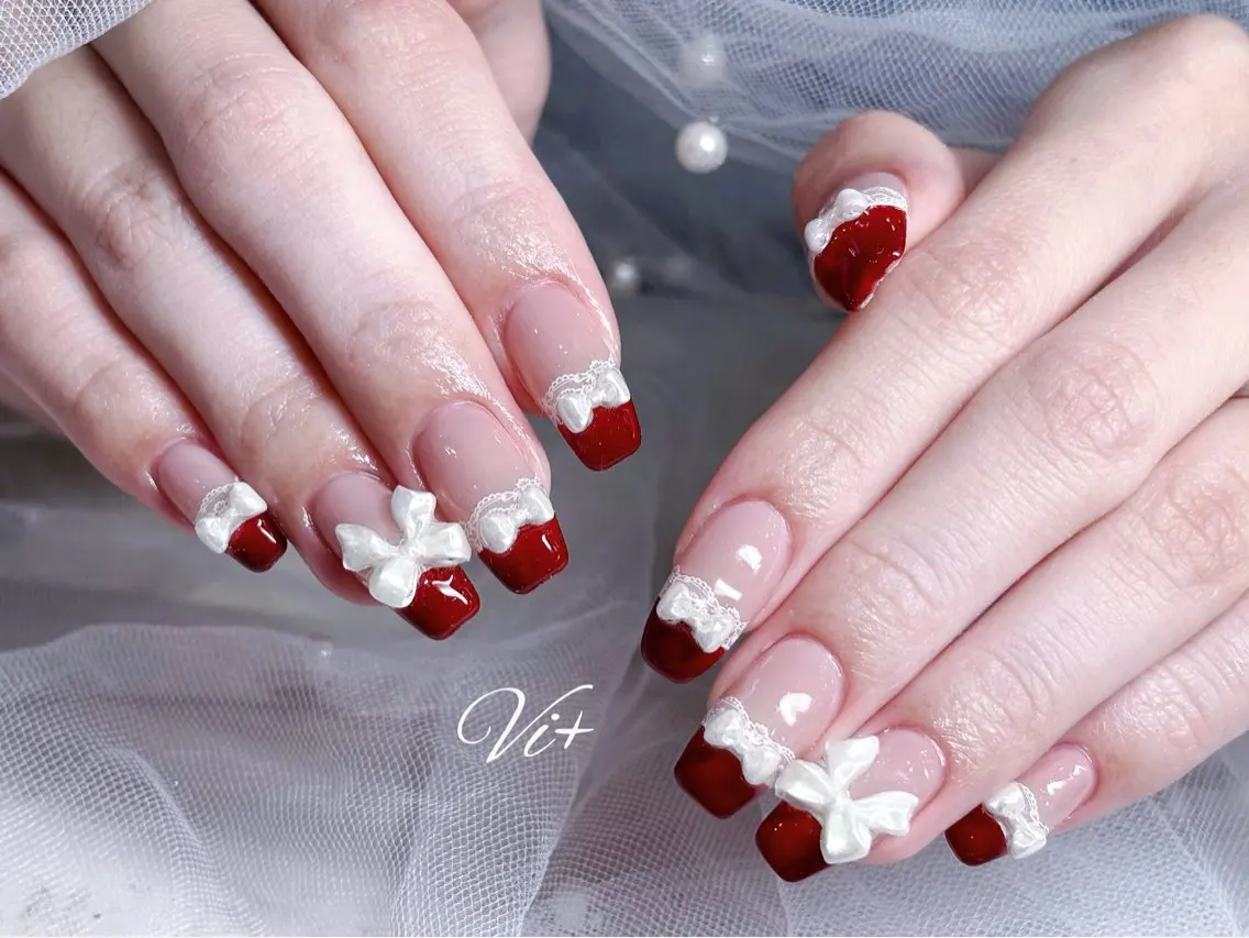 ネイル ハンドネイル Nailsalon Vi+ももか🩷のネイルデザイン