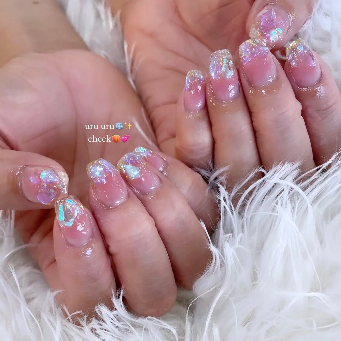 ネイル 氷ネイル・うるうるネイル Nail Salon Gummi.のネイルデザイン