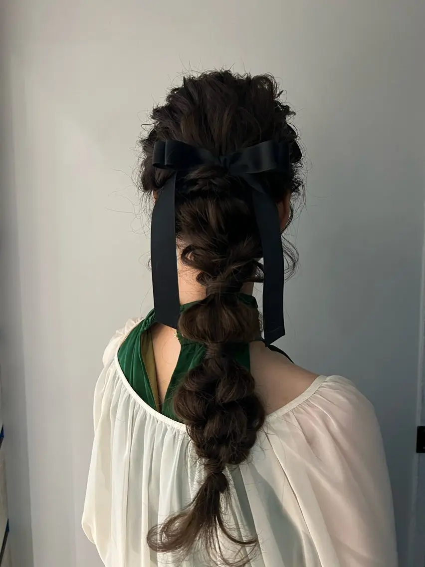 ロング カラー パーマ ヘアアレンジ ヘアセット 🎨カラー満足度 500%💫ヅル💫のヘアスタイル