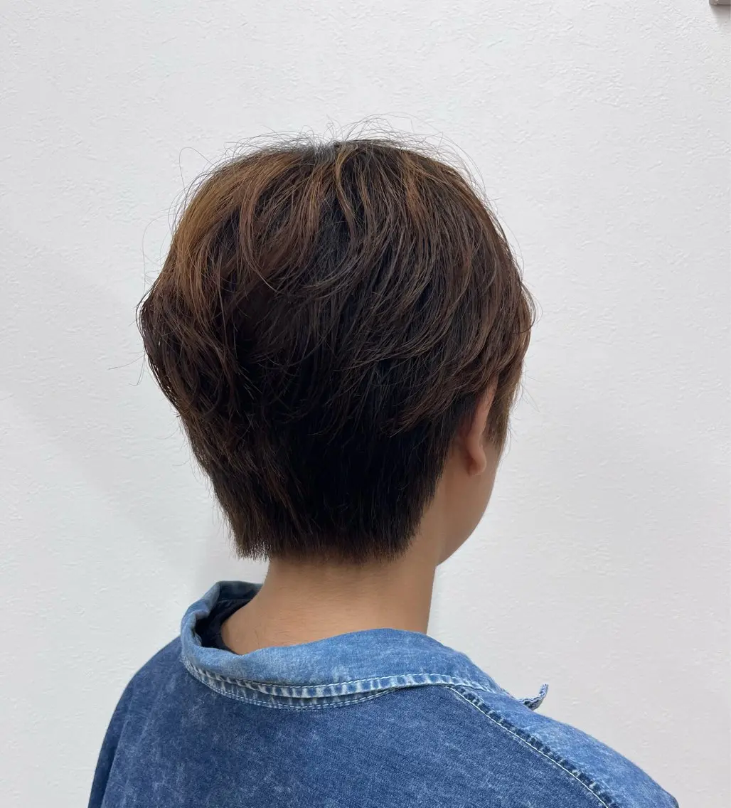 ショート ショートヘア 田尾 凌雅のヘアスタイル