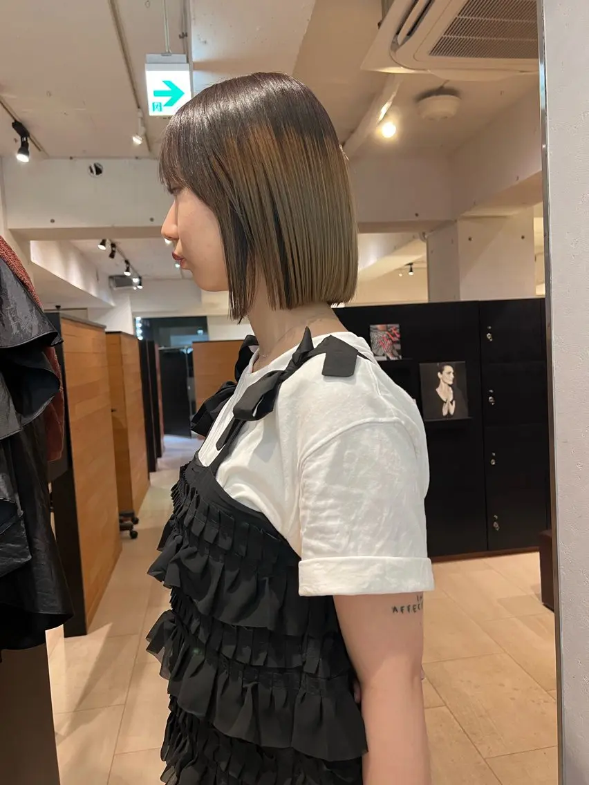 ショート ボブ 高橋 龍哉のヘアスタイル