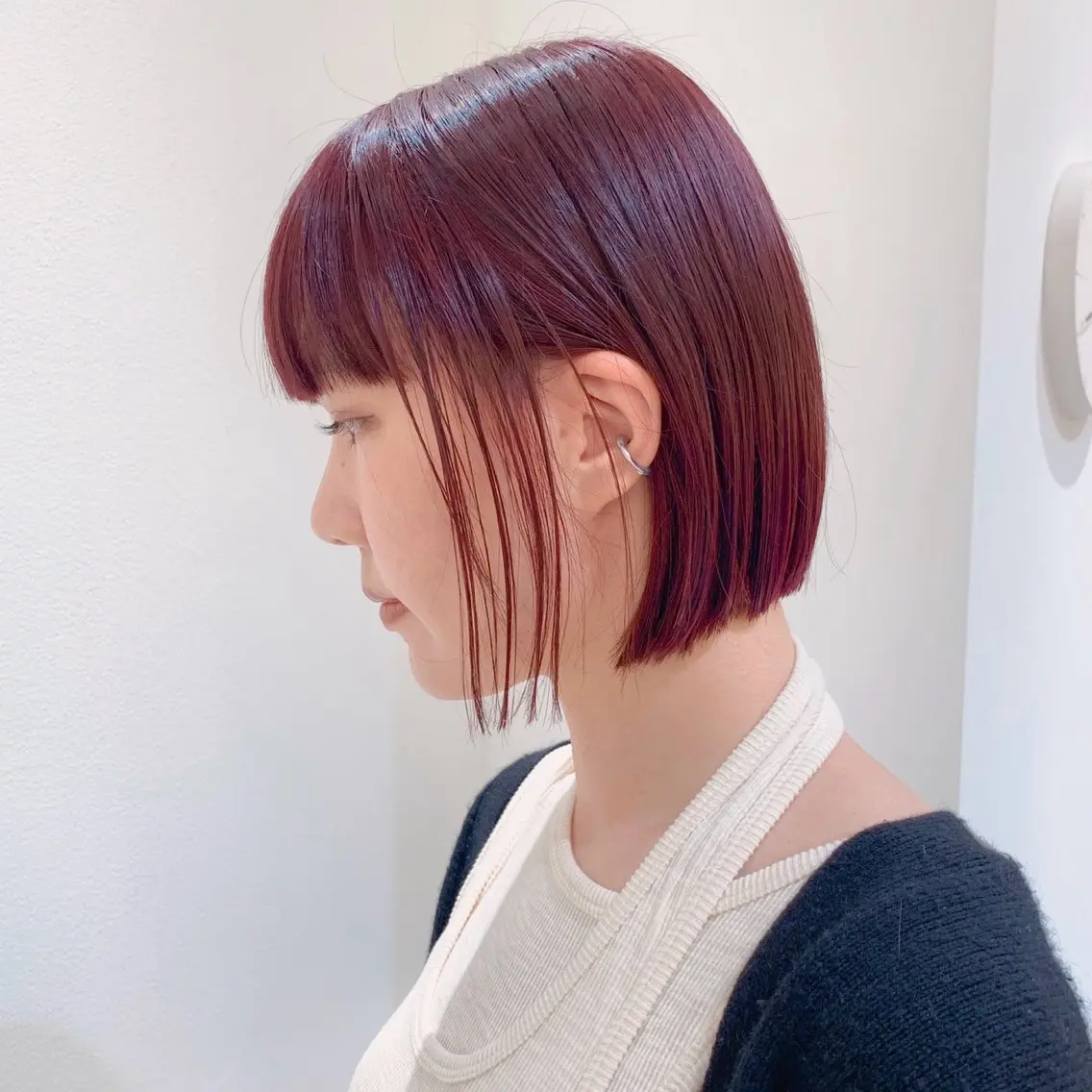 大人気✨ カット➕地下風ストレート ¥19500 ナチュラルで自然な仕上がりの縮毛矯正メニュー✂️の写真