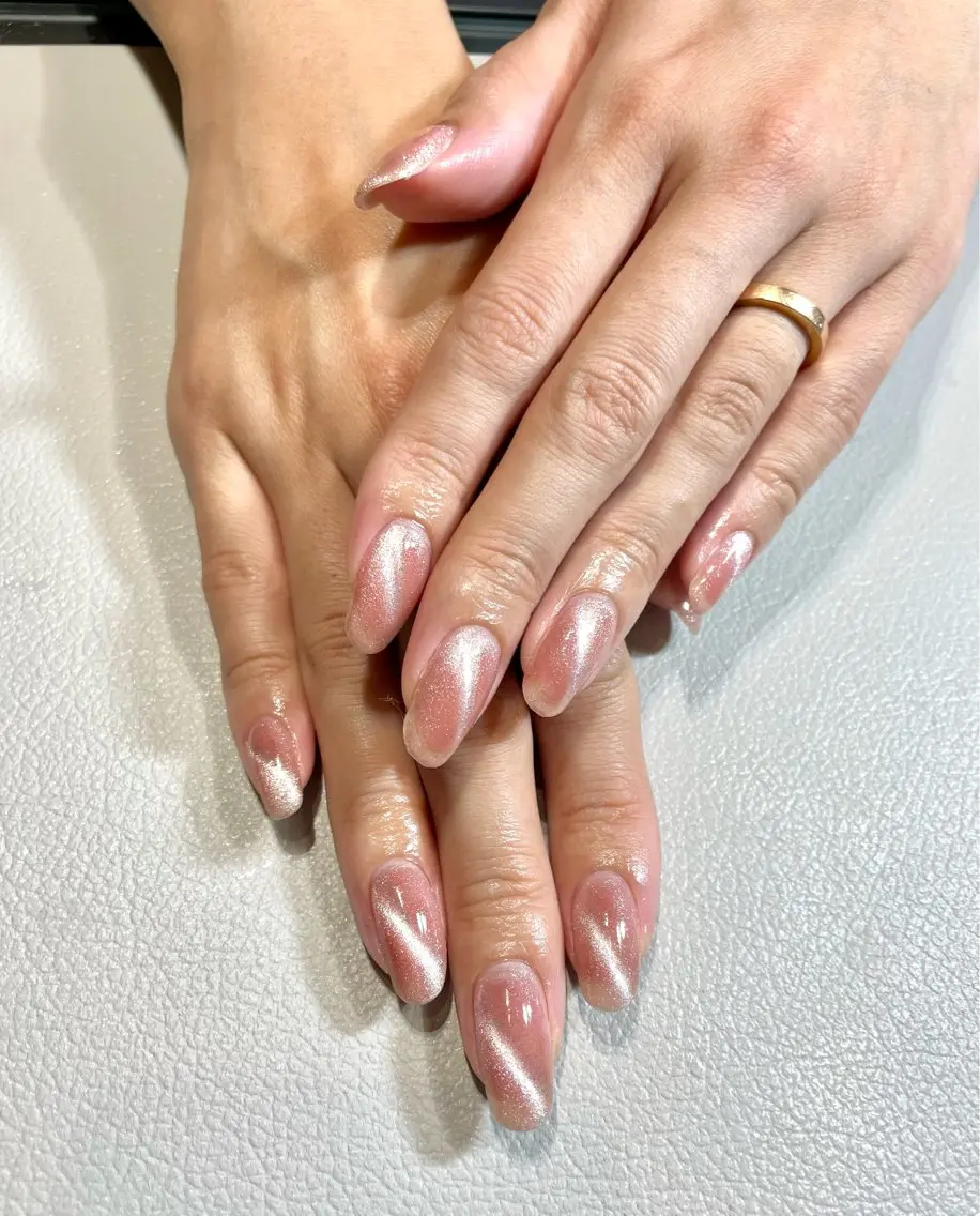 ネイル マグネットネイル jujur HARUKA🌸のネイルデザイン