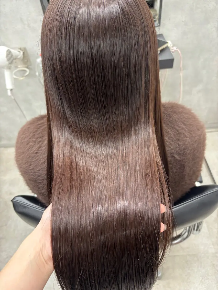 ロング クリスマス ヘアカラー 宮尾 星夢のヘアスタイル