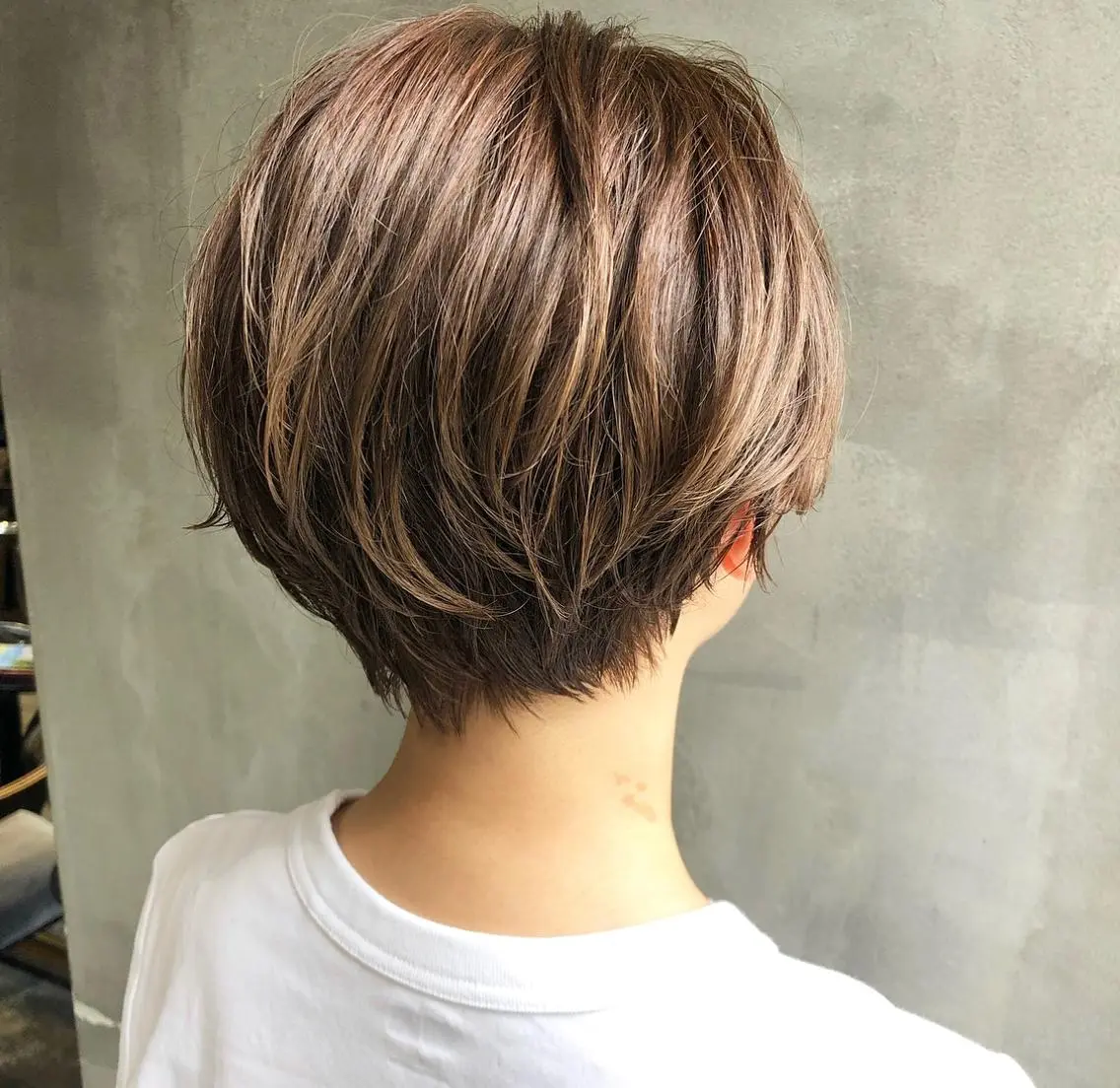 ショート 七尾 彰観のヘアスタイル