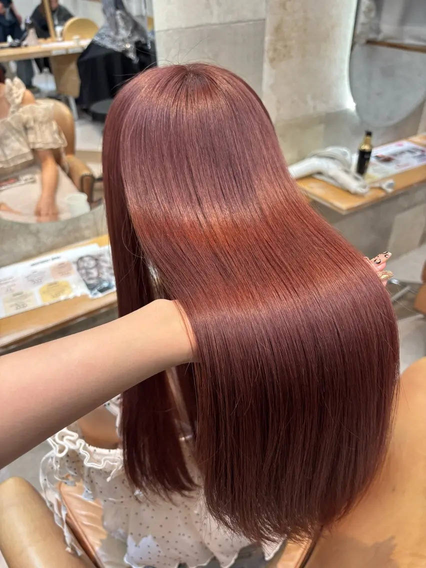 ロング 棚瀬寧麻/ 縮毛/似合わせcutのヘアスタイル