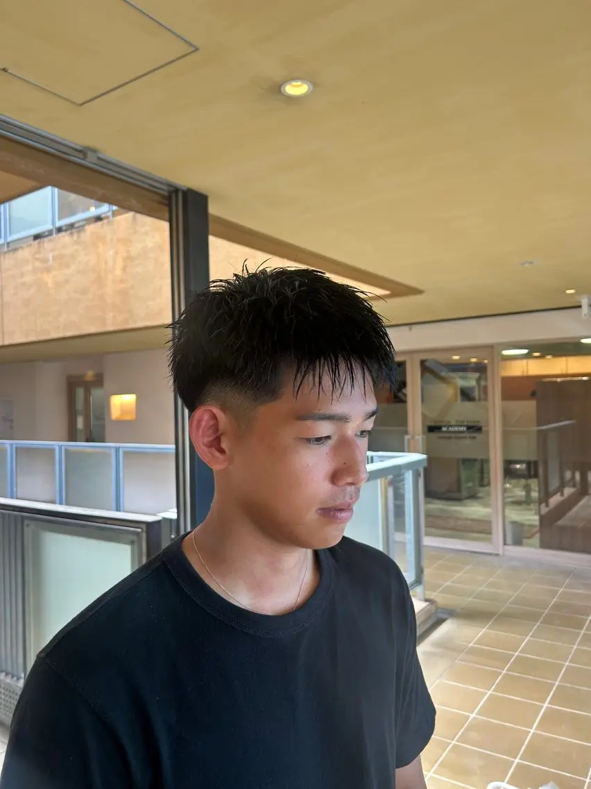 ショート メンズ 迫田 頼人のヘアスタイル