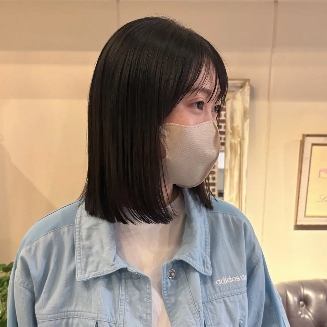 ミディアム カット トリートメント イイダ ヒナのヘアスタイル