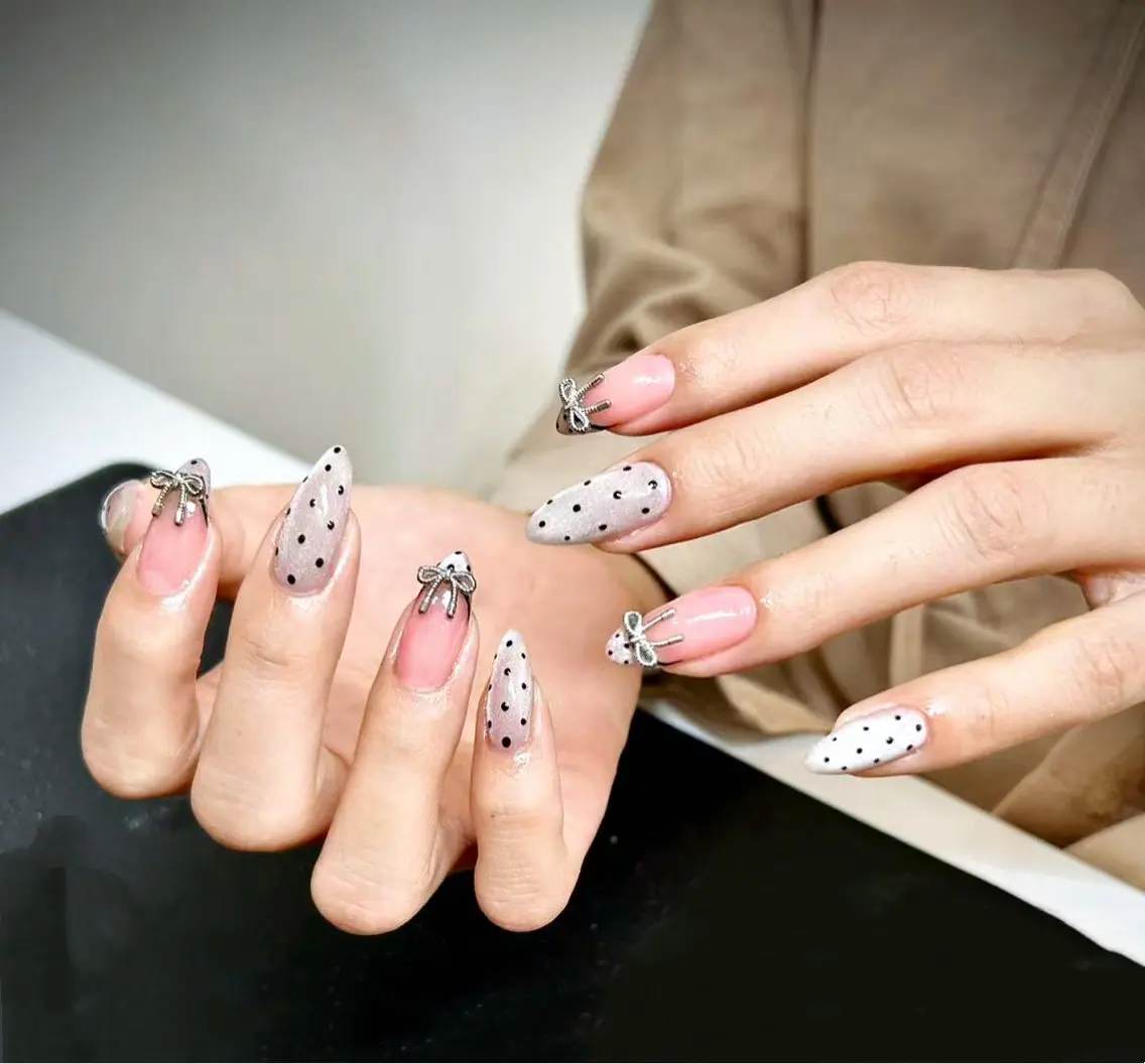 ネイル スカルプネイル シンプルネイル Lu nailsalonのネイルデザイン