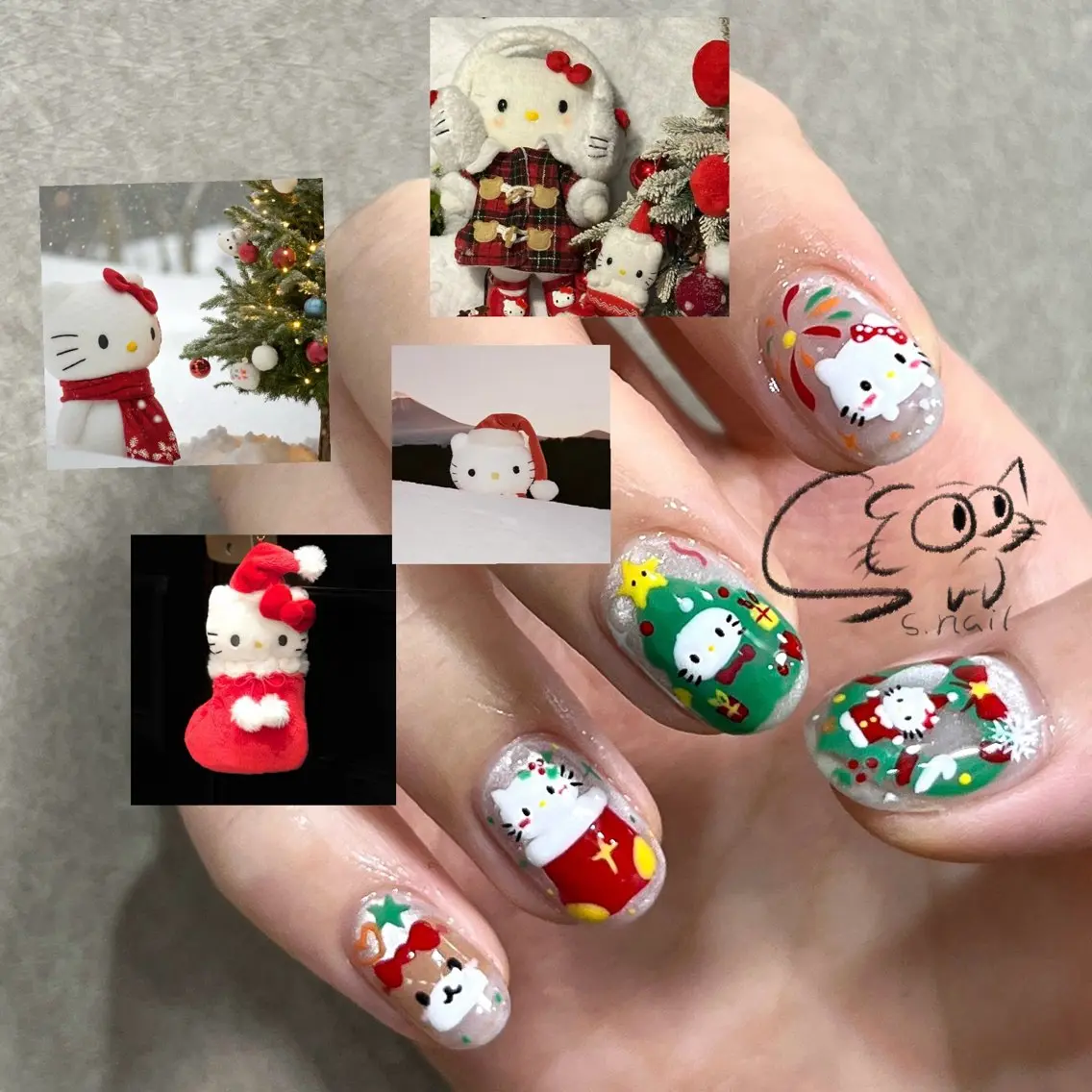 ネイル アートネイル チークネイル フレンチネイル グラデーション マグネットネイル S.nail _のネイルデザイン