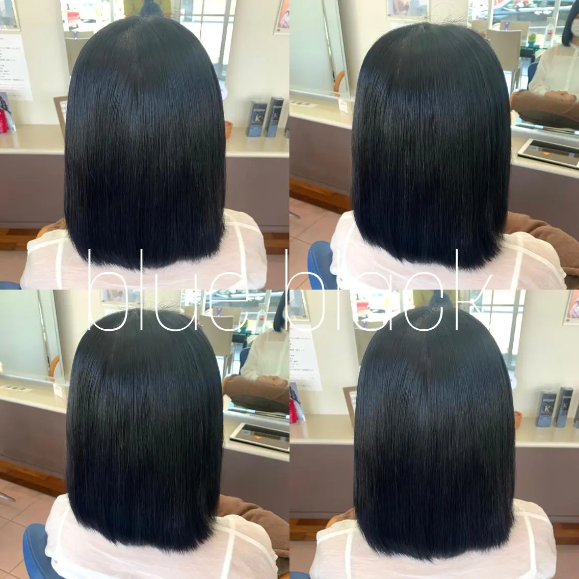 ミディアム 小澤 志穂のヘアスタイル