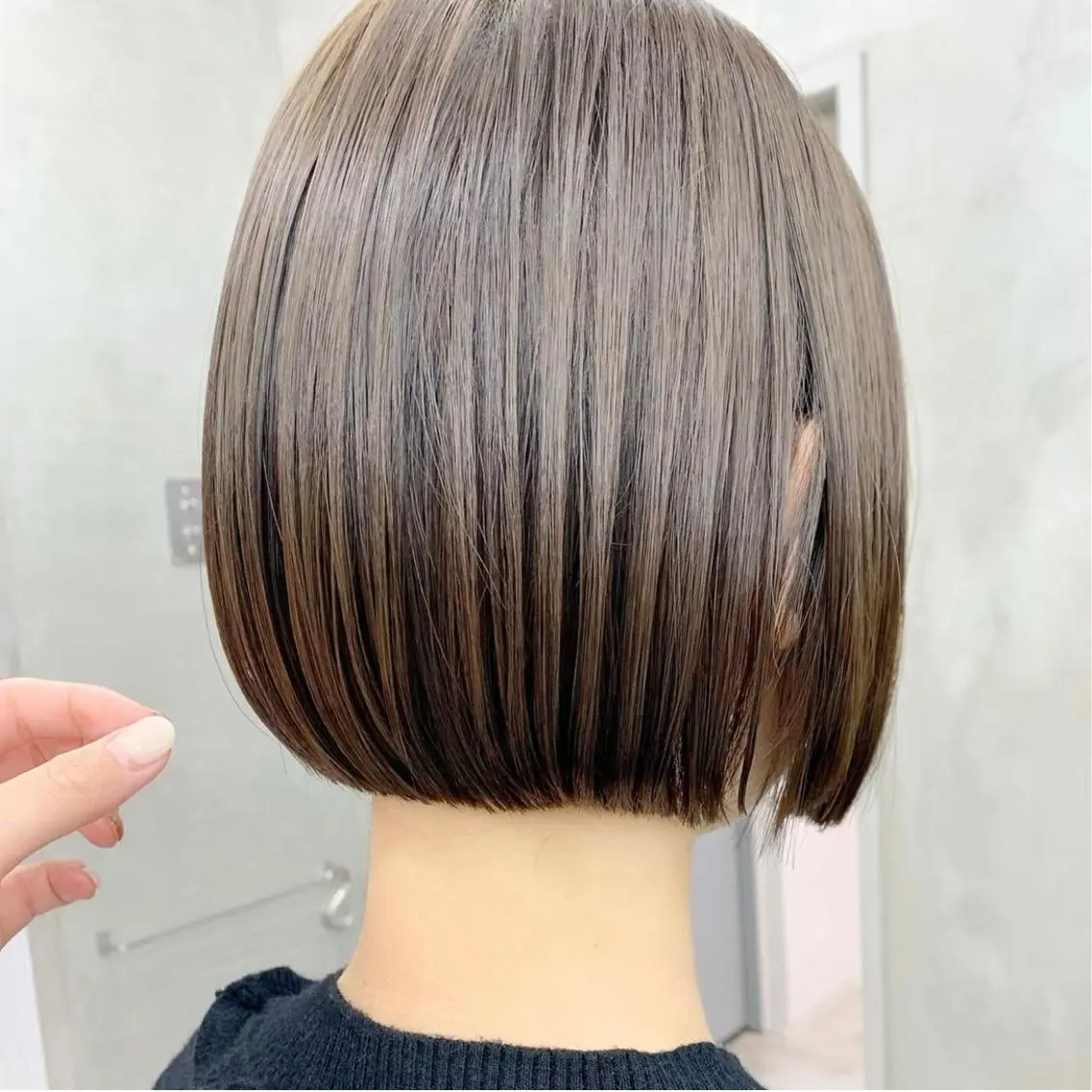 ショート カラー カット ヘアカラー 華 /ショート/ボブのヘアスタイル