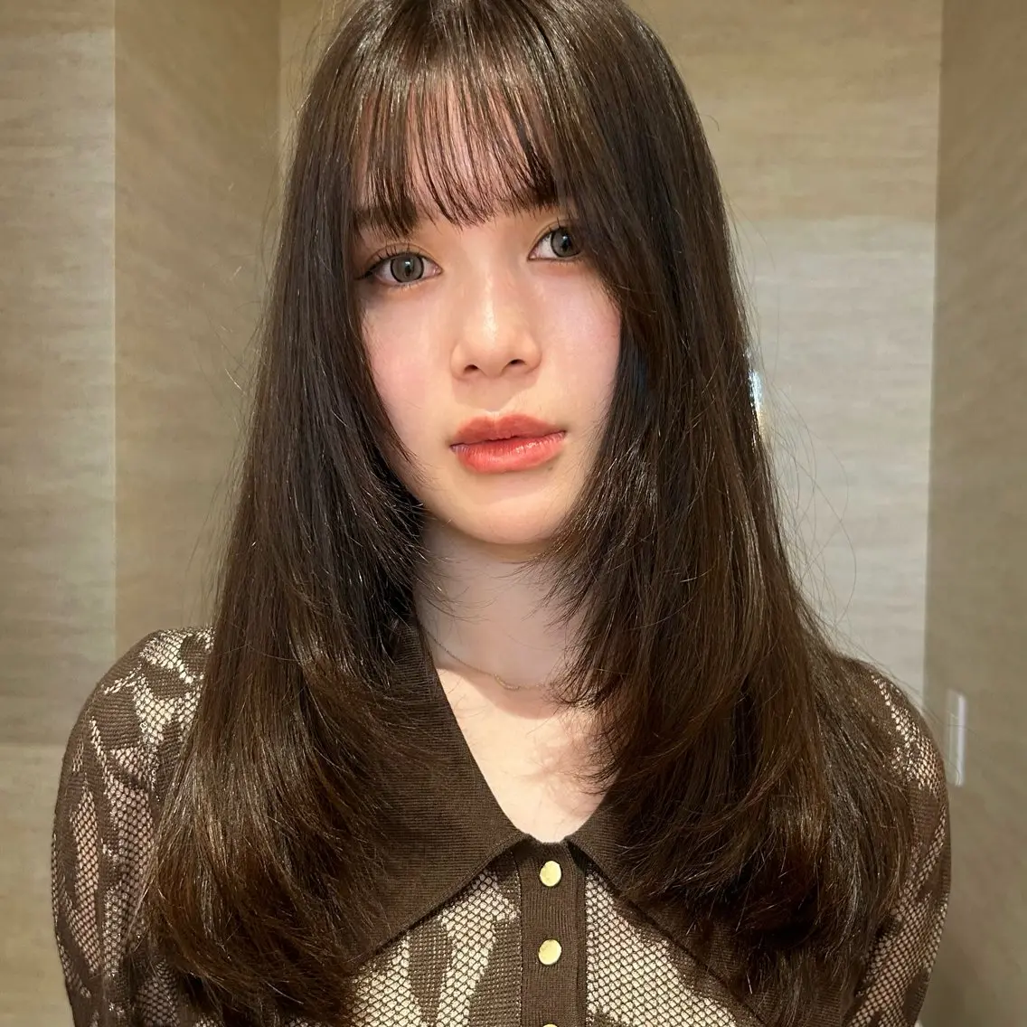⭐️🎀人気No.2🎀⭐️【カット】+【透明感艶カラー】+【ナノケラチンTR 】¥6,900の写真