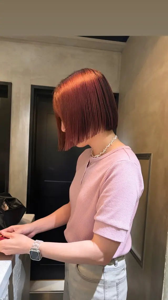 ミディアム カット タナカ カナ🫧のヘアスタイル