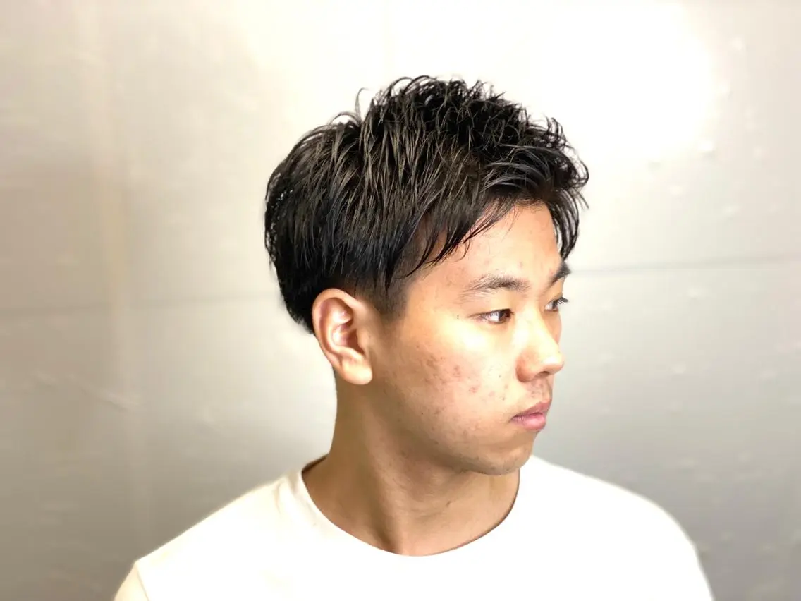 ショート メンズ 林田 龍明のヘアスタイル
